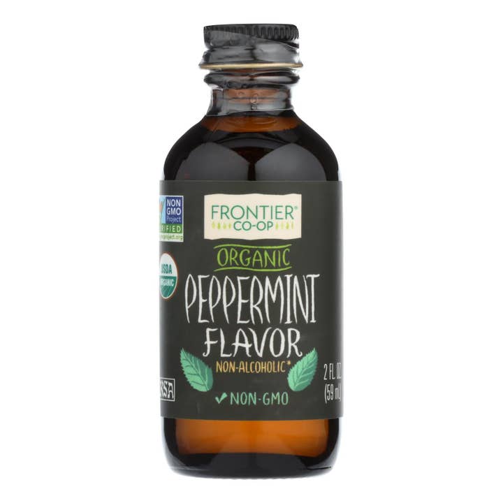 Frontier Herb Peppermint Flavor - Organic - 2 Oz for wholesale by Everyday Supply Co
