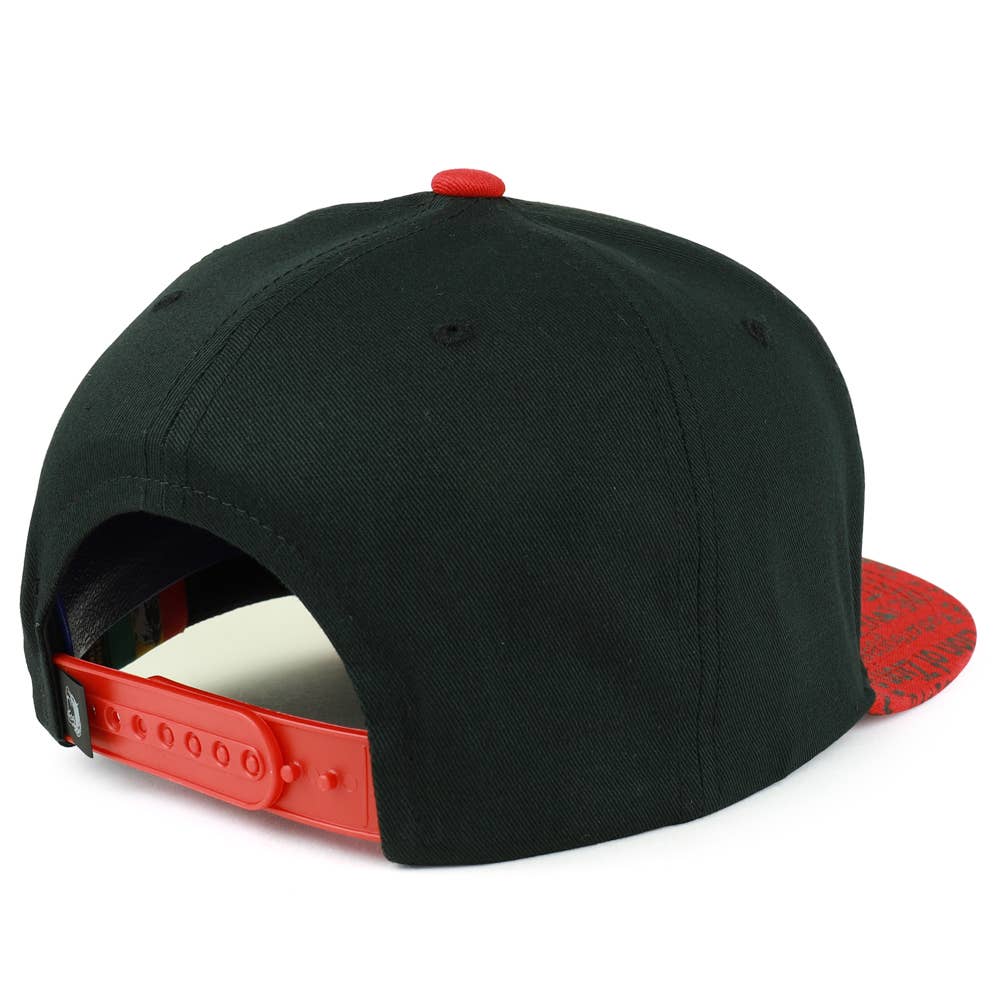 Trendy Apparel Shop – wholesale Flat-brimmed cap – Unisex – Rasta MJ Leaf Weed 3D Embroidered Flat Bill Snapback Cap14