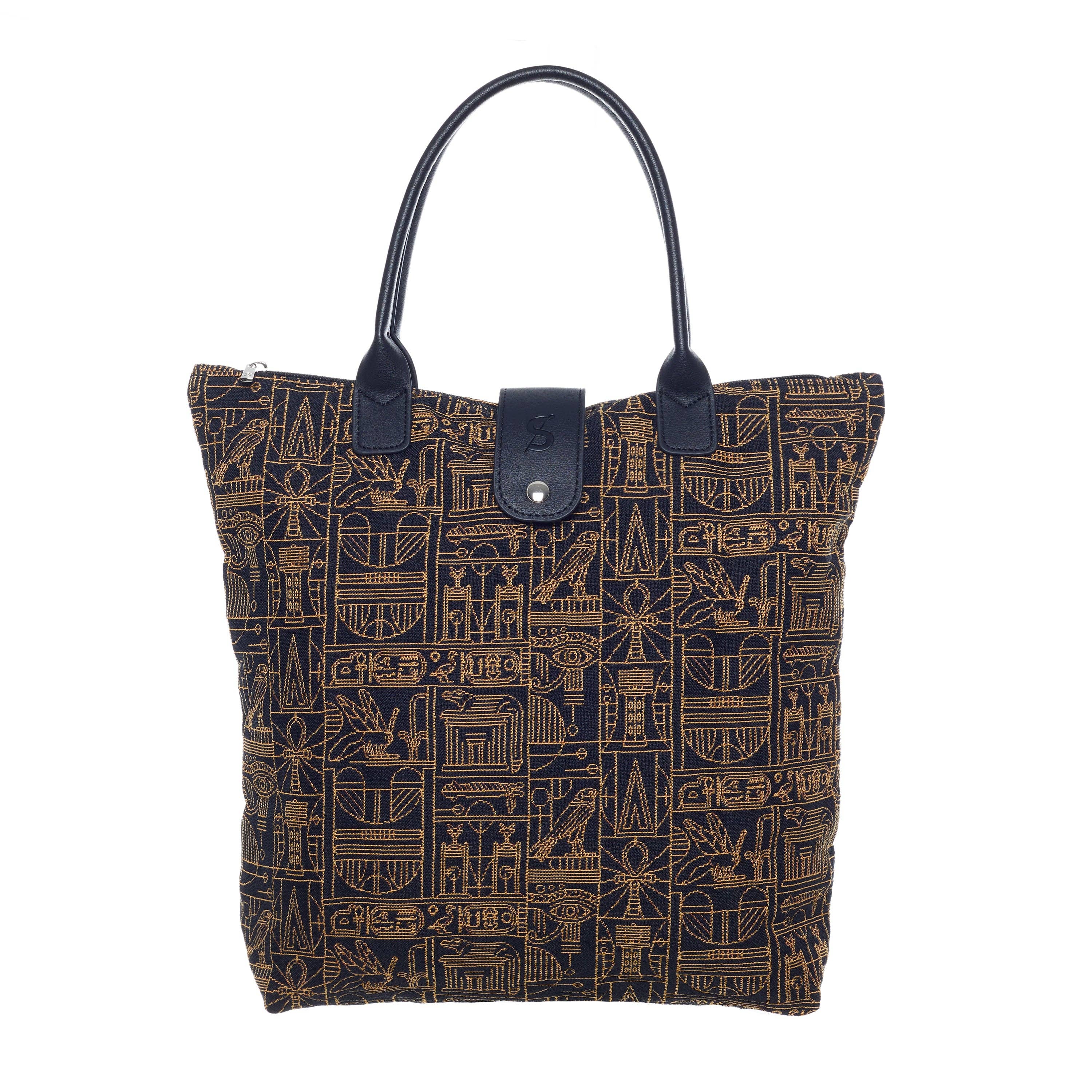 Signare Tapestry - Wholesale Grocery/Shopping Bag - The British Museum Egyptian - Folding Bag0