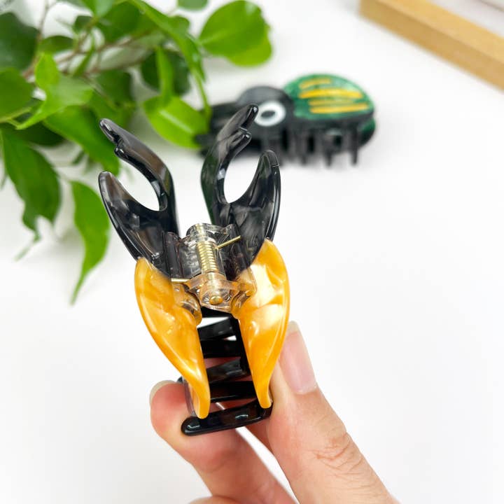 mildstyles - Wholesale Hair Clip - Women's - Giant stag beetle and Rhinoceros beetlehaire claw clip3