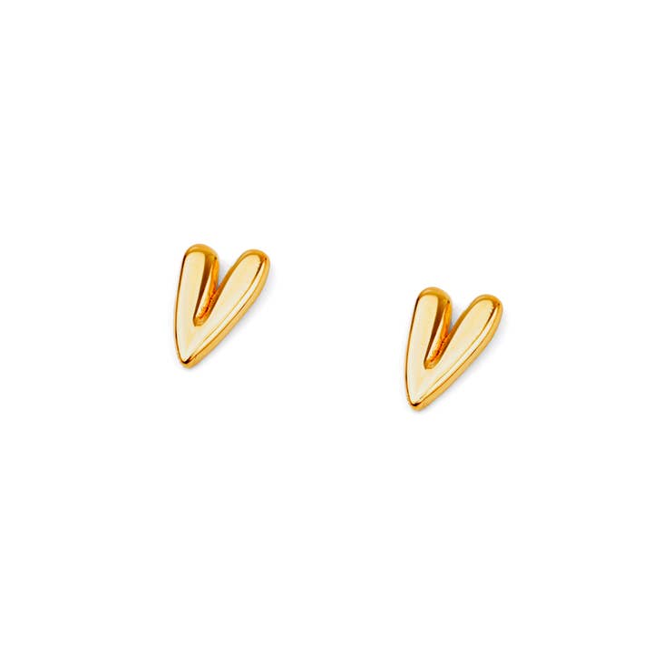Love Lori Michelle Jewelry - Wholesale Stud/Post Earrings - Whole Heart Earrings