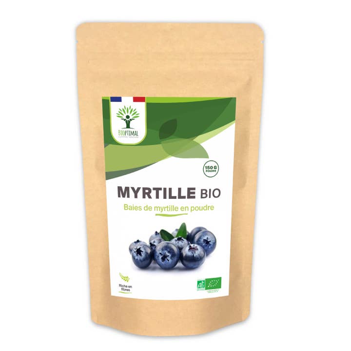 Bioptimal - Wholesale Protein/Superfood Powder - Organic Blueberry Powder - Packaged in France - Vegan1