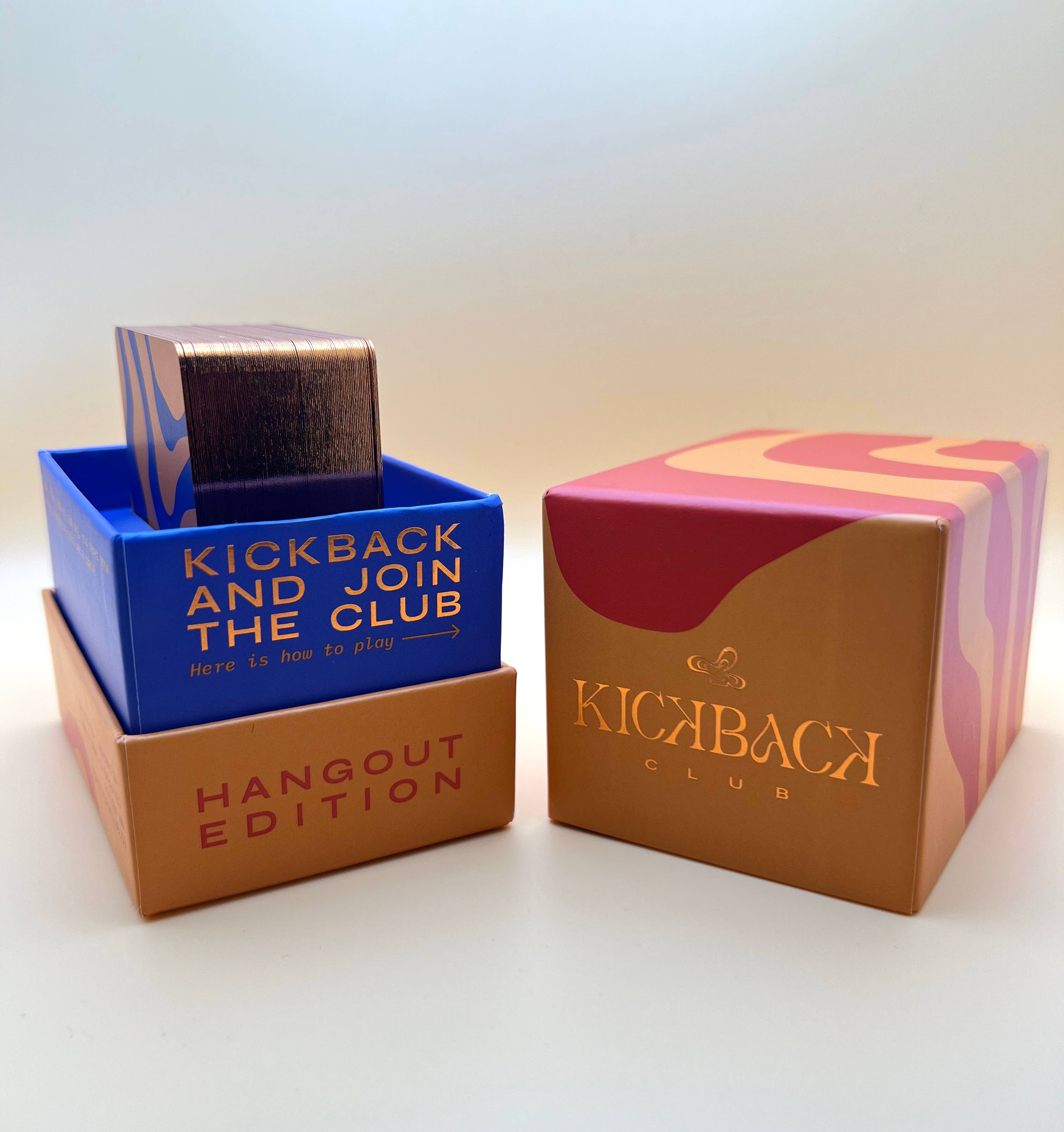 Kickback Club - Wholesale Kaartspel - Kickback Club: Het Goede Gesprek "Hangout" Conversatiedek9