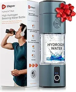 LifePro - Wholesale Water Bottle - Lifepro HydroLife Peak 280ml Hydrogen Water Bottle Generator0