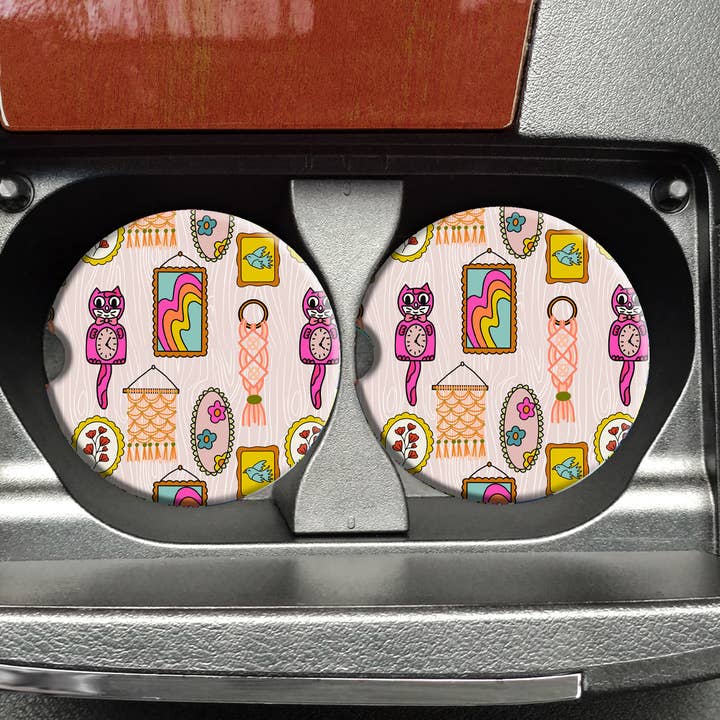 Mugsby - Wholesale Car Coaster - Women's - Granny Car Coasters, Kitschy Car Coasters, Car Accessories0