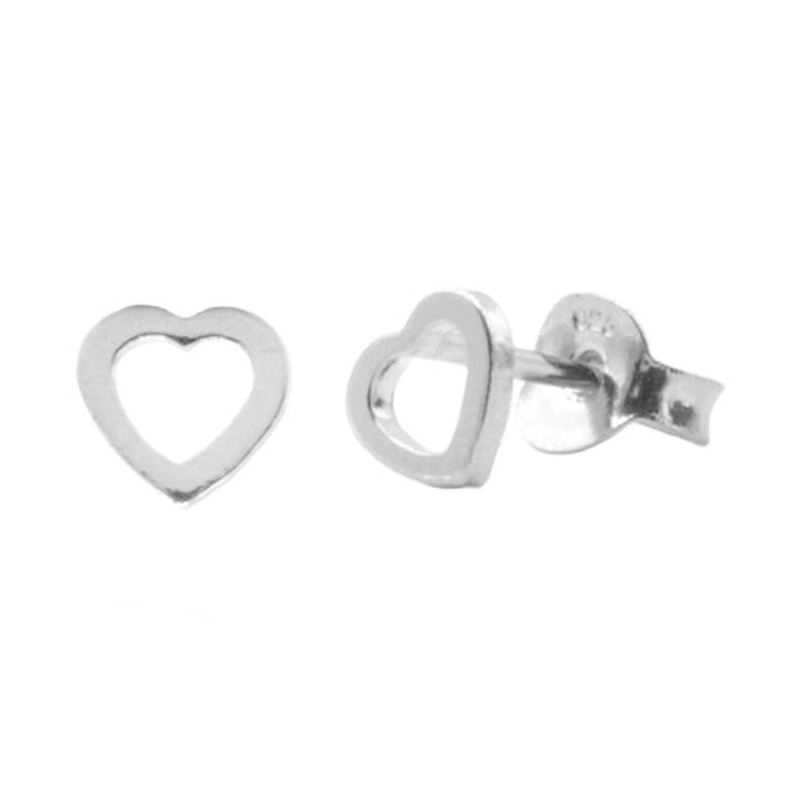 Cuore 925 silver earrings for wholesale by Impala