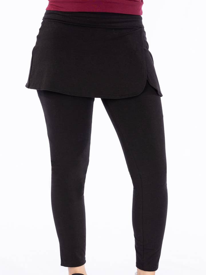 Tencel Skirted Legging | Active Stretch for wholesale by Izza Active