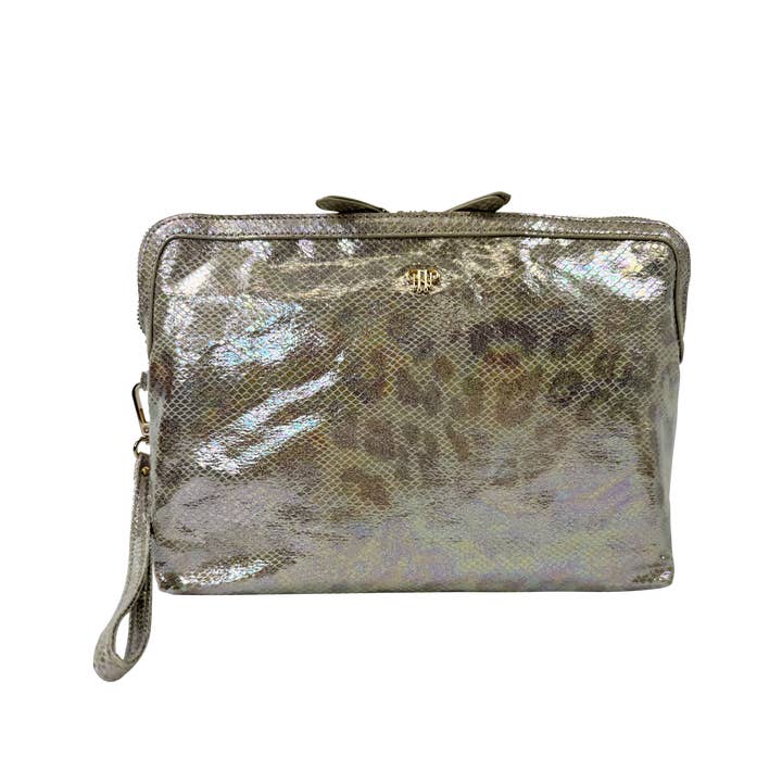 PurseN (new) - Wholesale Makeup/Cosmetic Bag - NEW Updated Litt Makeup Case - Glimmer Leopard