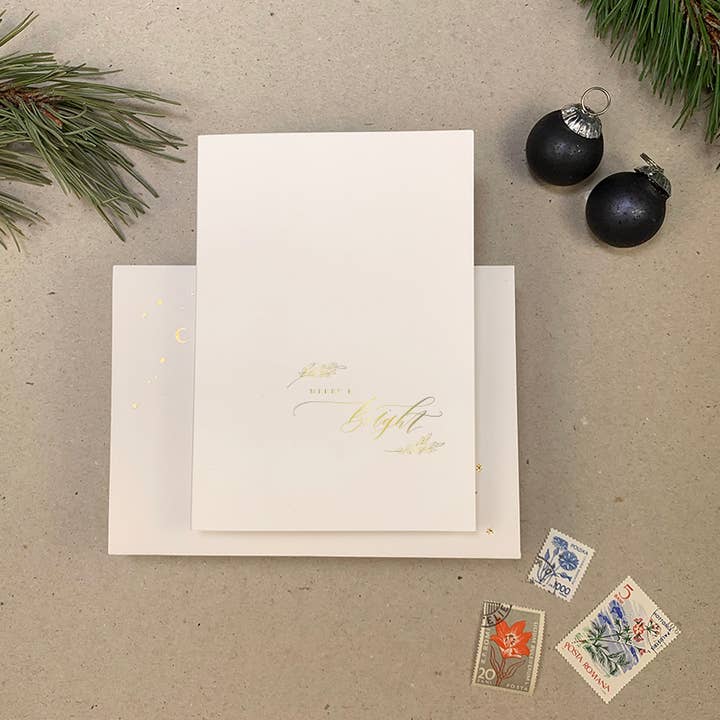 MERRY AND BRIGHT for wholesale by IMOGEN OWEN