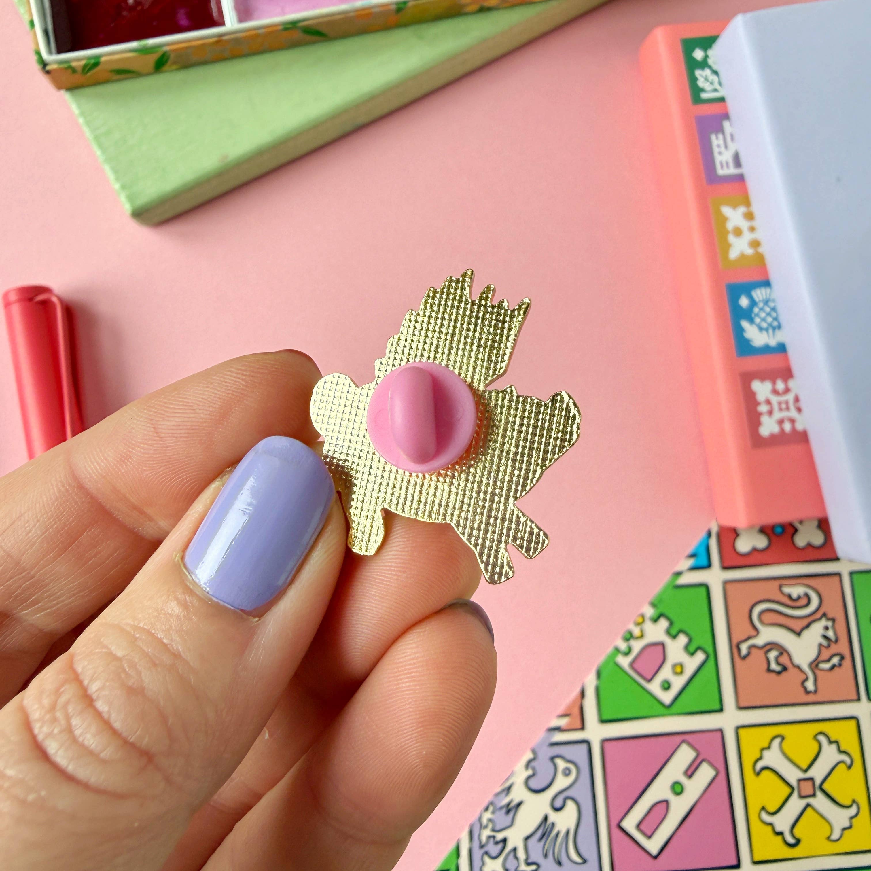 Stacey McEvoy Caunt - Wholesale Lapel Pin/Button - Flying Pig Enamel Pin3