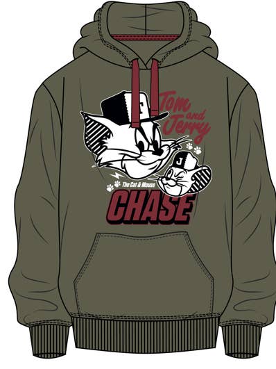 SWEAT CAPUZ TOM & JERRY for wholesale by POPBUSTERS