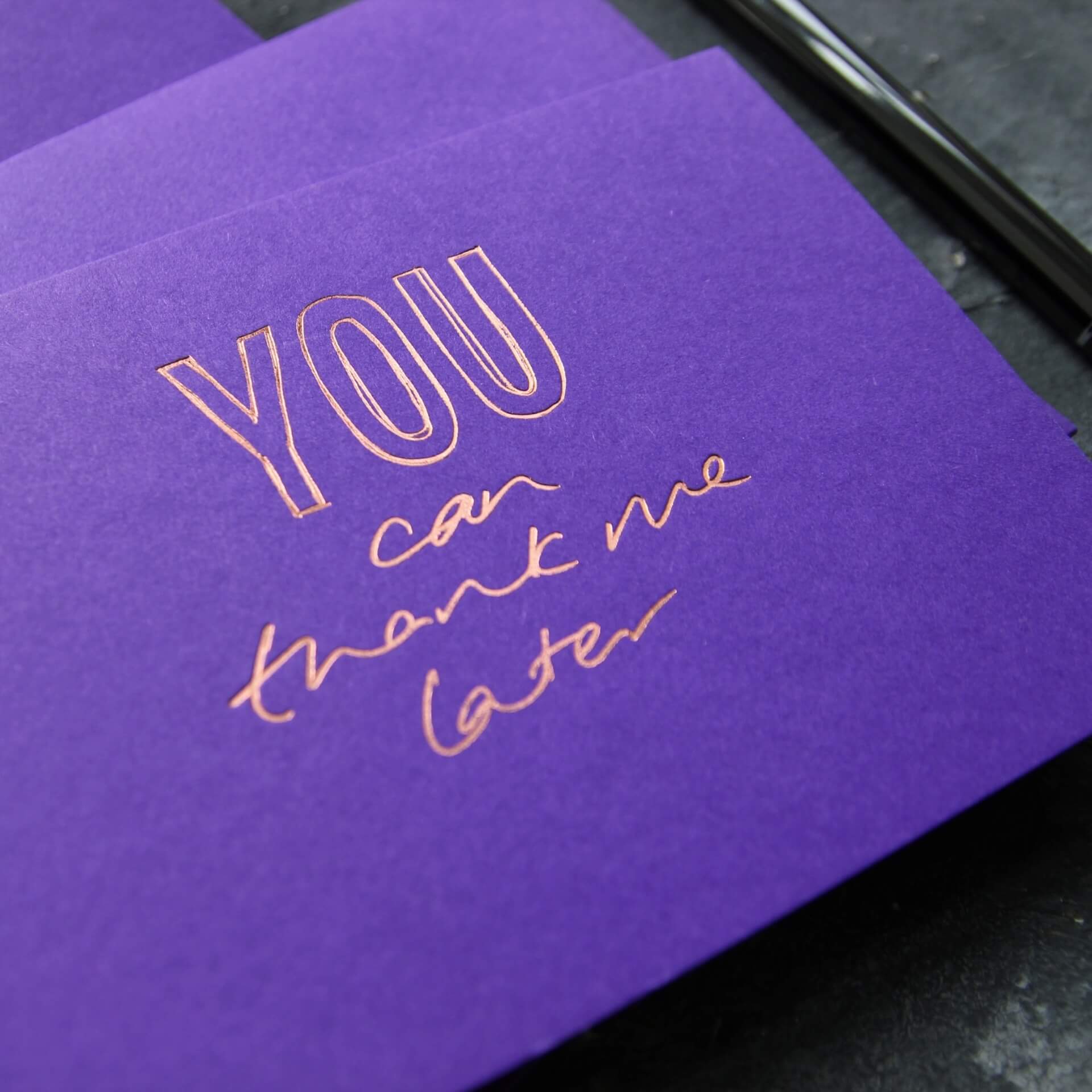 Text From A Friend - Wholesale Everyday Greeting Card - You Can Thank Me Later - Cash Card1