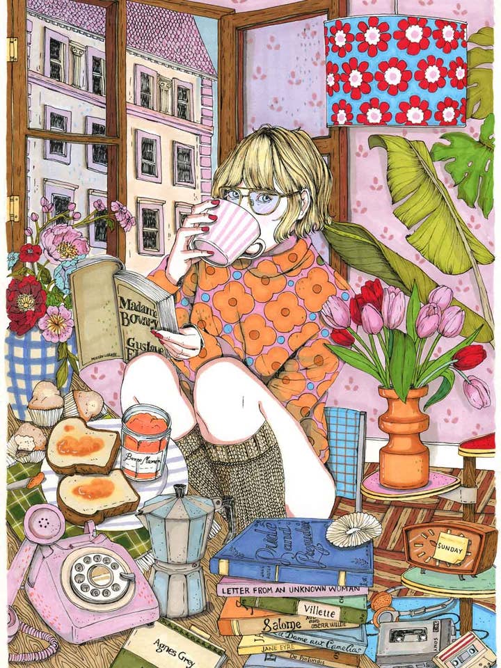 A matter of time - Art Print for wholesale by ANA JAREN STUDIO