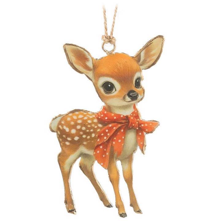 Vintage Fawn Ornament for wholesale by Abbott