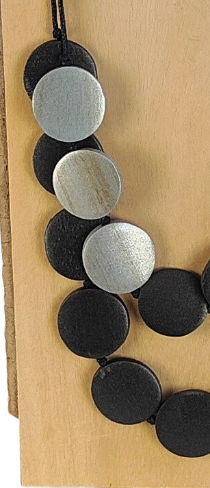 NOA ECCO - Vente Colliers plastrons - Collier double de cercles1