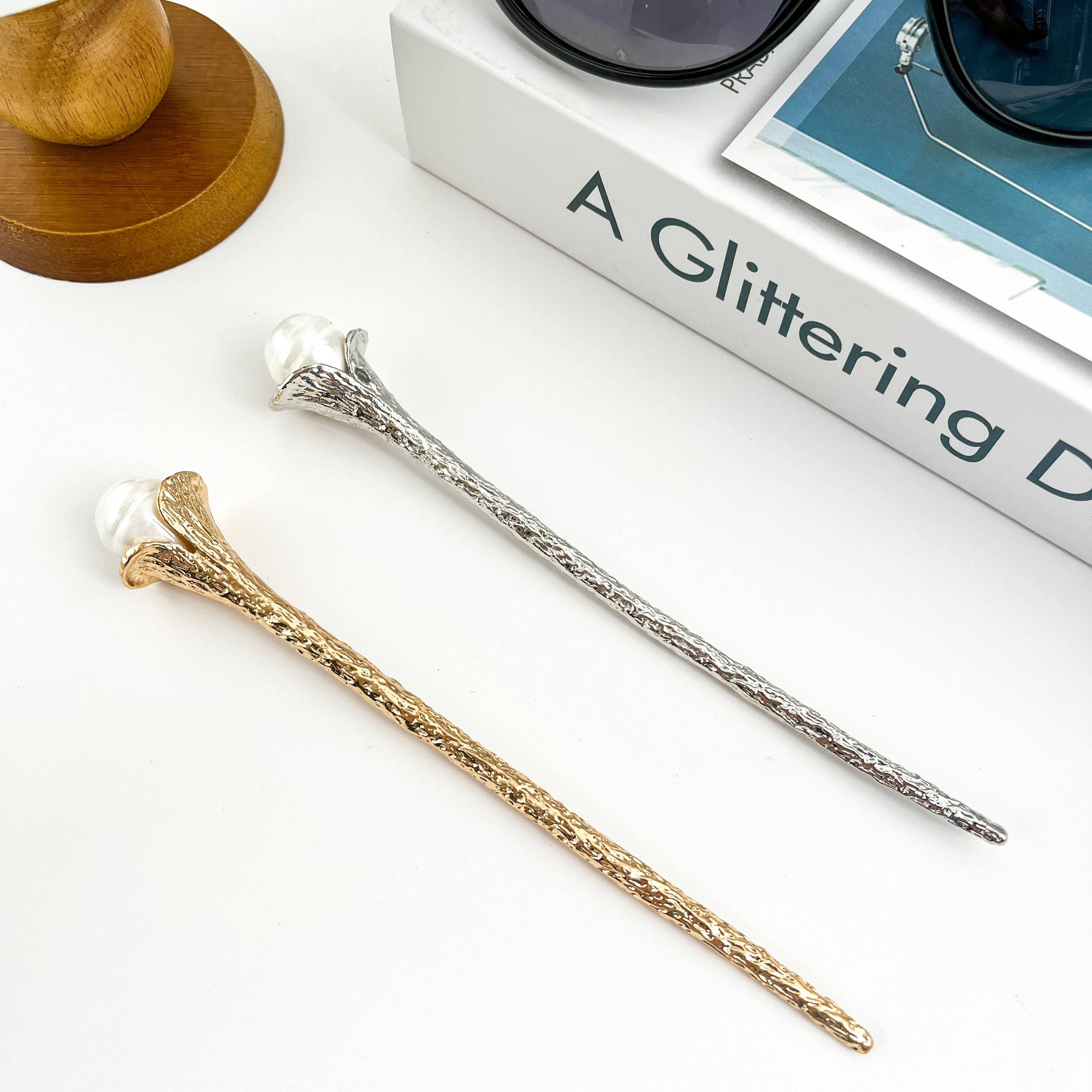 SoapElenGlen - Wholesale Haarspeldje - Haarspeld van parelmetaal2