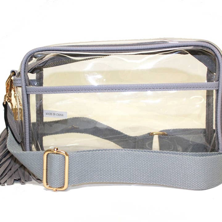 MiMi Wholesale - Wholesale Crossbody Bag - Women's - TG10223 Game Day Clear Crossbody Bag5