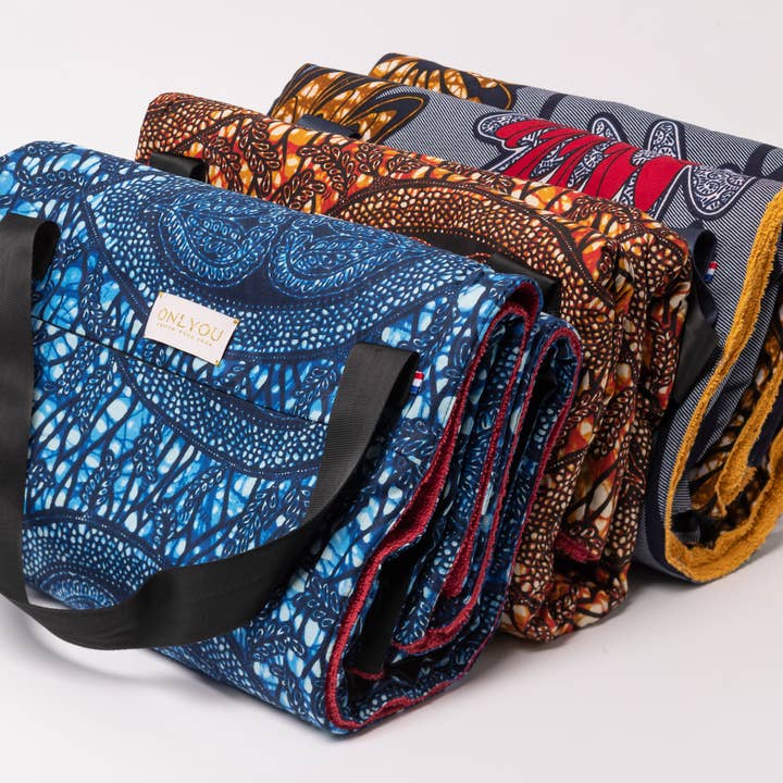 La Nomade serviette de plage coton sans franges pour la vente par ONLYOU CREATION