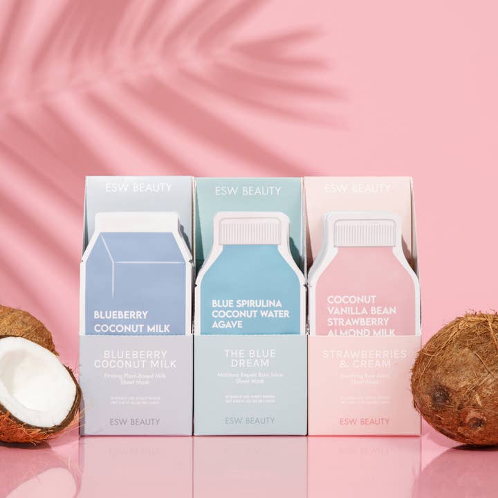 ESW Beauty - Wholesale Skincare Face Mask - Strawberries & Cream PDQ