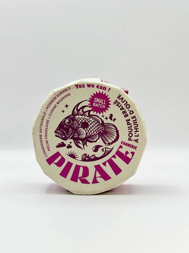 pirate cannerie - Wholesale Tinned Fish - Braised octopus