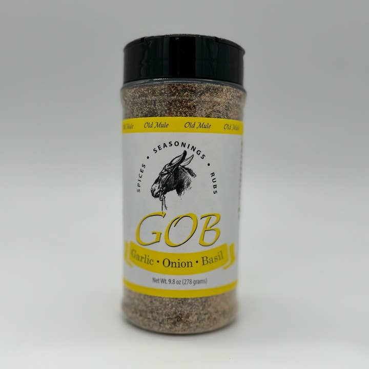11- GOB (Garlic-Onion-Basil) for wholesale by Old Mule Sauces