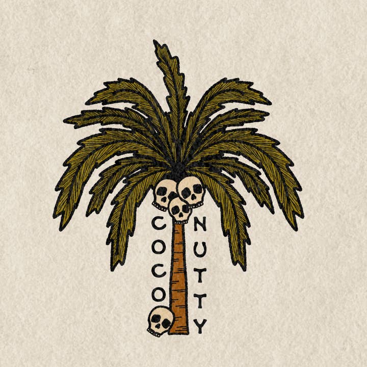 Imprimé Coco Nutty pour la vente par Kick Step Design