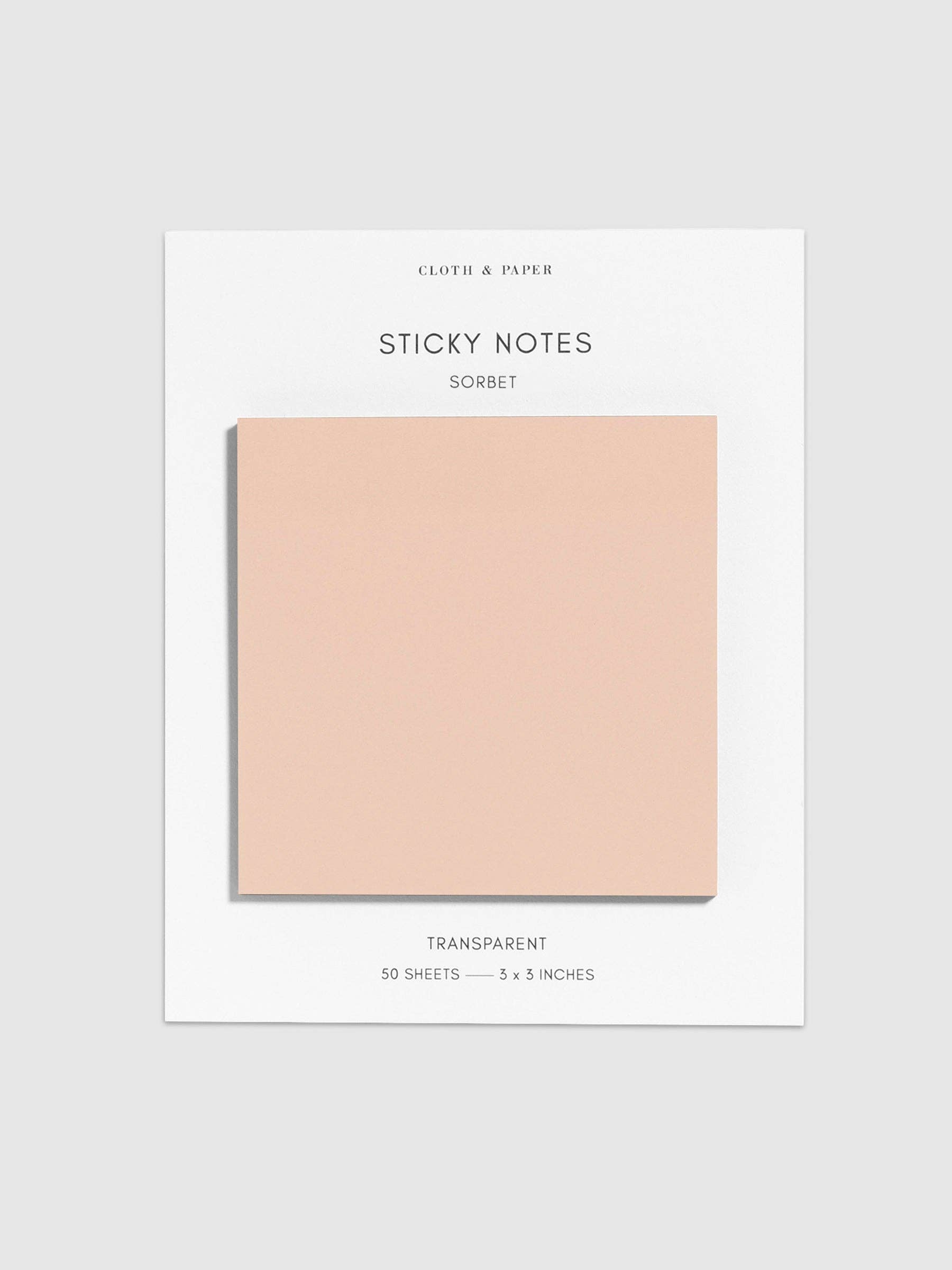 Cloth & Paper - Wholesale Sticky Notes - Transparent Sticky Notes6