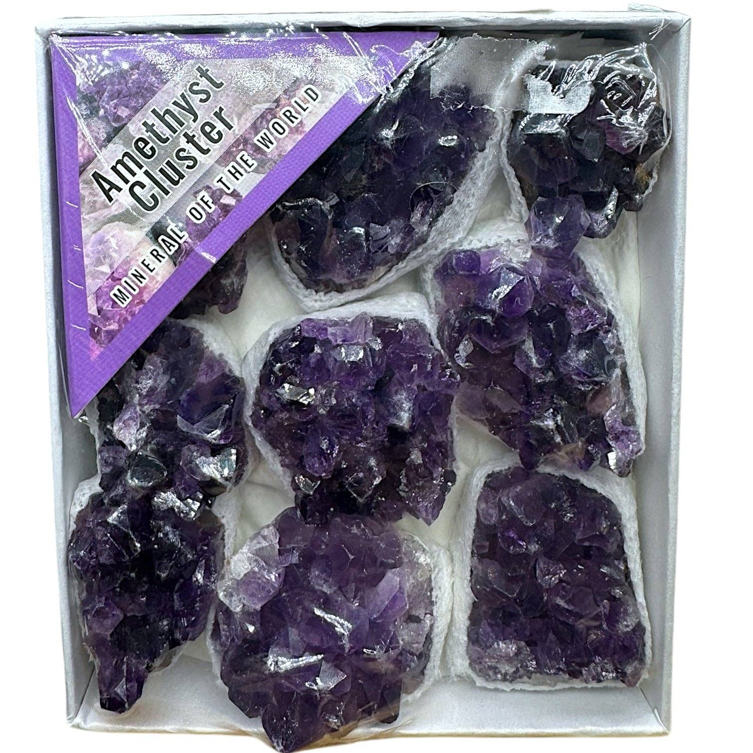 Foliesbijoux – wholesale Andlig sten/kristall – Ametistlåda (nr 26) 8,5 x 10 x 3,5 cm0