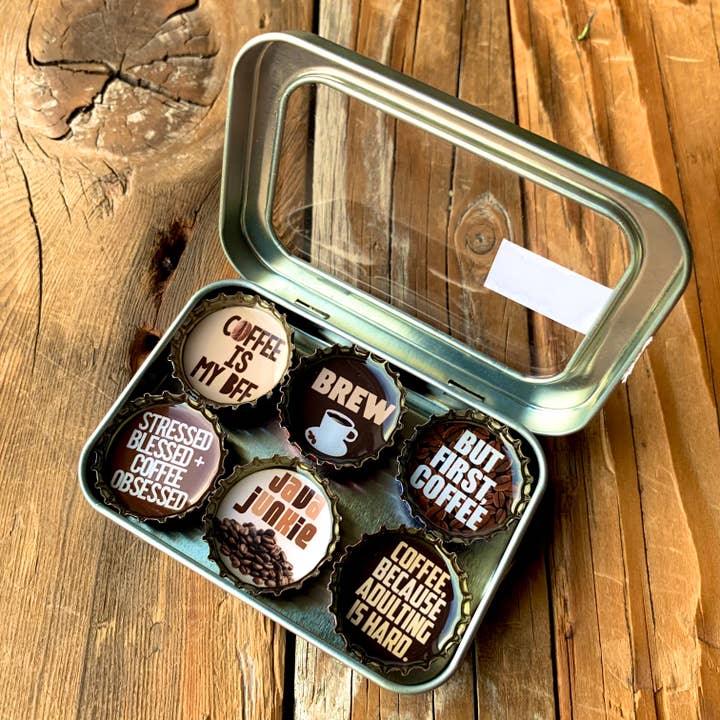 Kate's Magnets - Wholesale Magnet - Coffee Magnets - handmade & eco-friendly