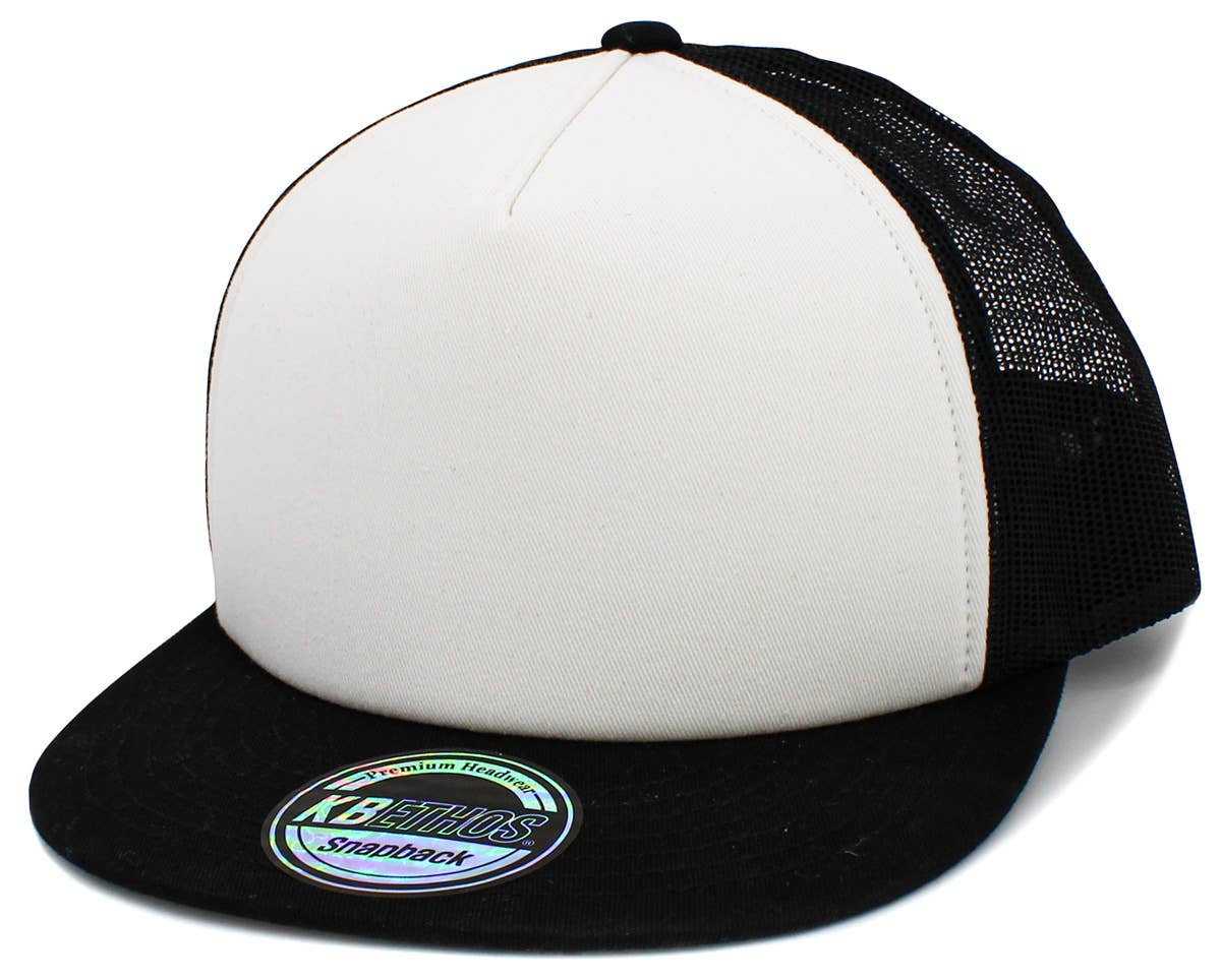 KBETHOS - Wholesale Trucker Hat - Unisex - Five Panel Flat Brim Trucker14