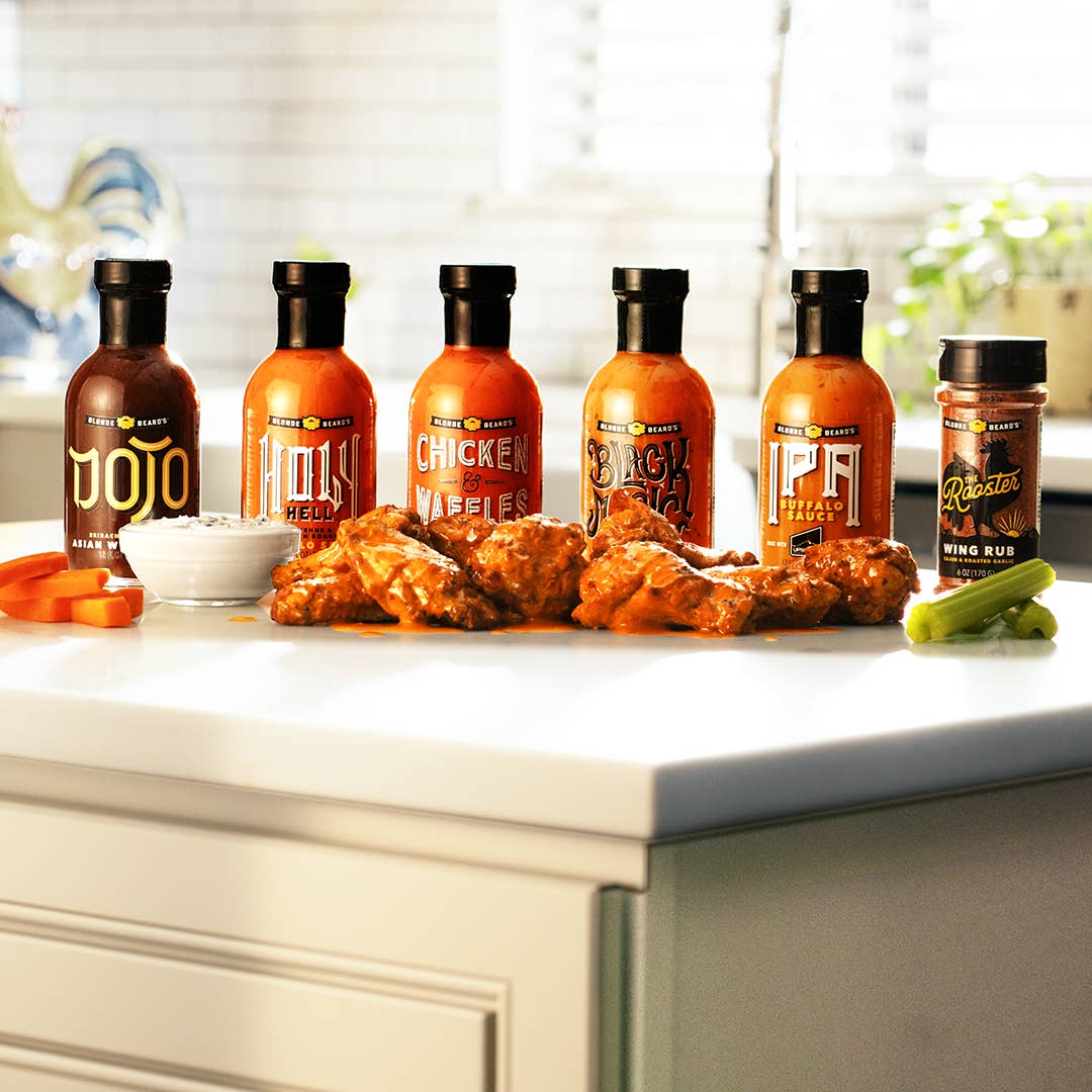 Blonde Beard's - Wholesale Retailerdisplay - Sauce Shipper-display1