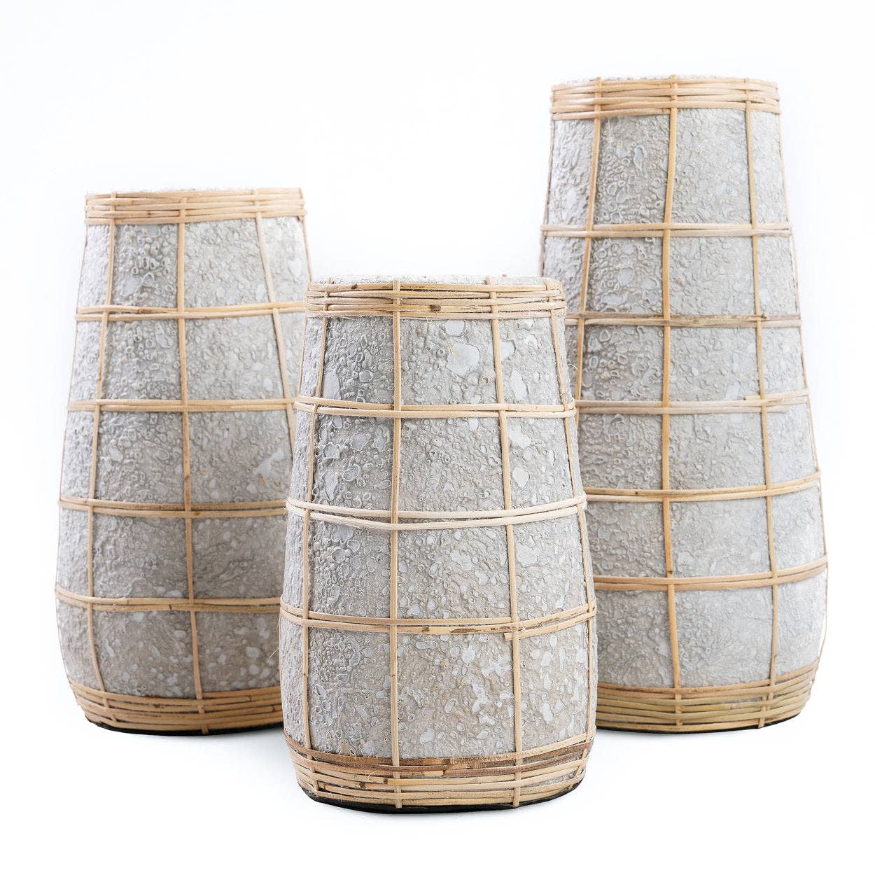 Bazar Bizar Living – wholesale Vase – The Cutie Vase - Concrete Natural - L6
