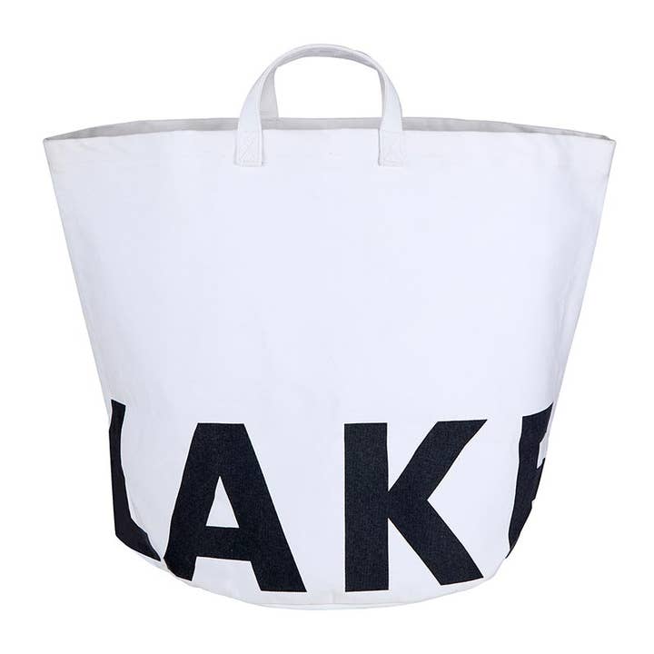 Face to Face Canvas Tote - LAKE for wholesale by Santa Barbara Design Studio by Creative Brands
