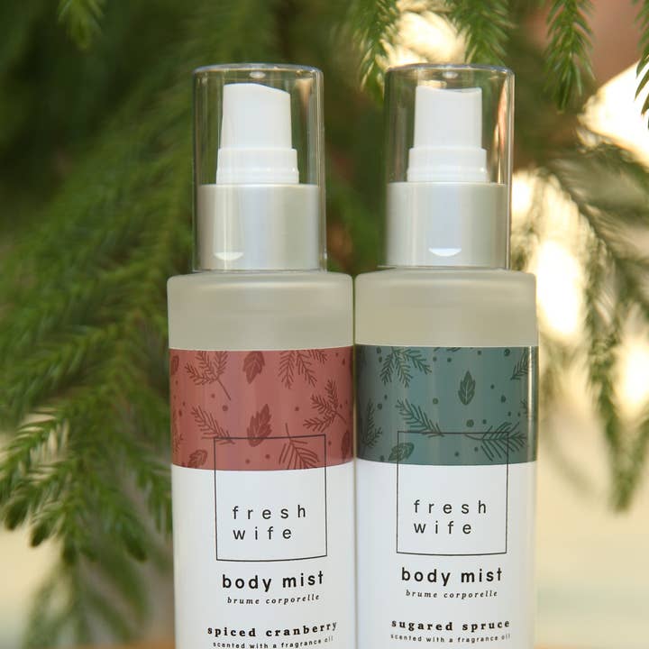 The Fresh Wife Soap Company - Wholesale Face & body mist/water - Sugared Spruce Body Mist0
