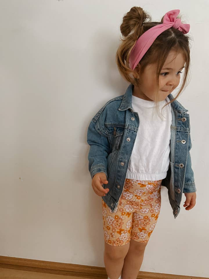 The Daisy Chain Co - Wholesale Shorts – Kids - Goldie Bike Shorts1