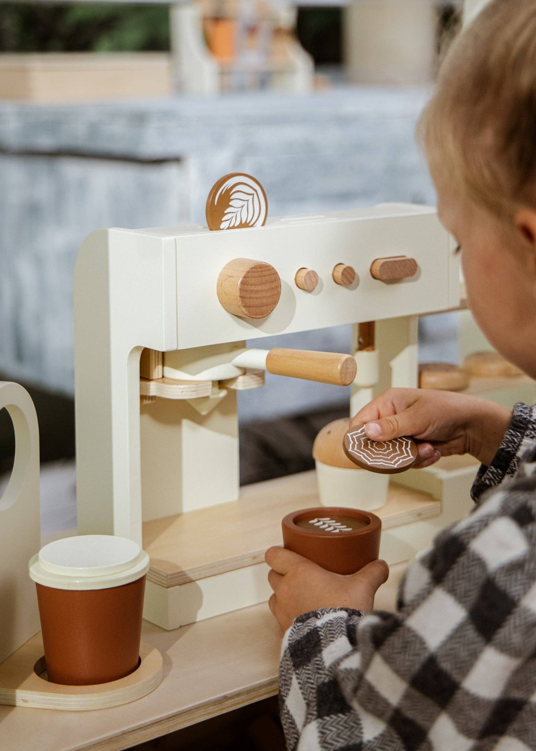 Coco Village - Wholesale Toy Set - Kids - Wooden Coffee Shop1