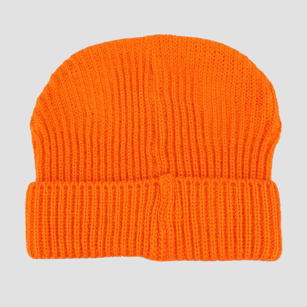 REMOVED BRAND - Wholesale Beanie - Unisex - Grays 1922 Hat Orange1