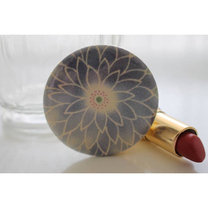 Bella Violet Jade Pocket Mirror for wholesale by Sabrina Trefle