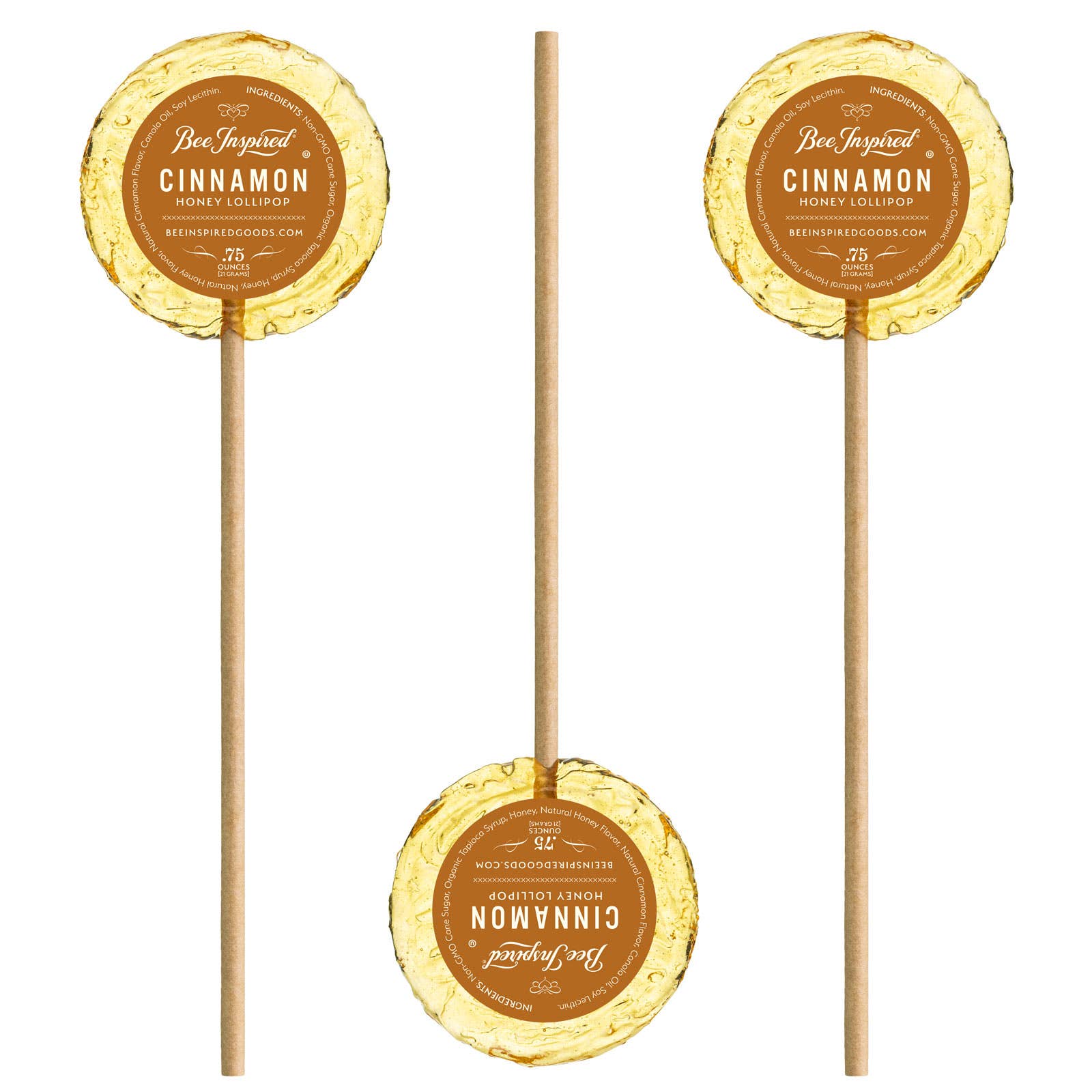 Bee Inspired - Wholesale Lollipop - Honey Lollipops - Handmade, Kosher Pops | Box of 502