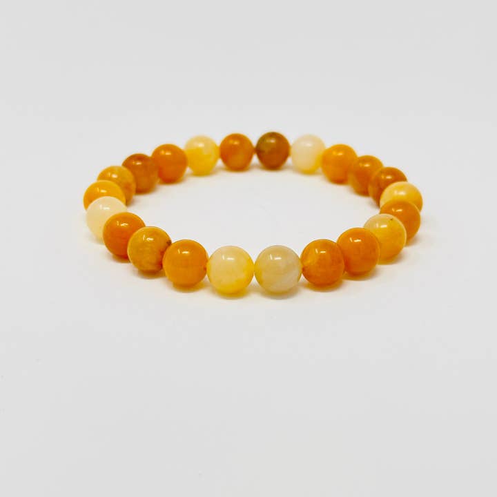 pulsera de gema de cuarzo mantequilla para venta al por mayor de RAW SPIRIT NYC