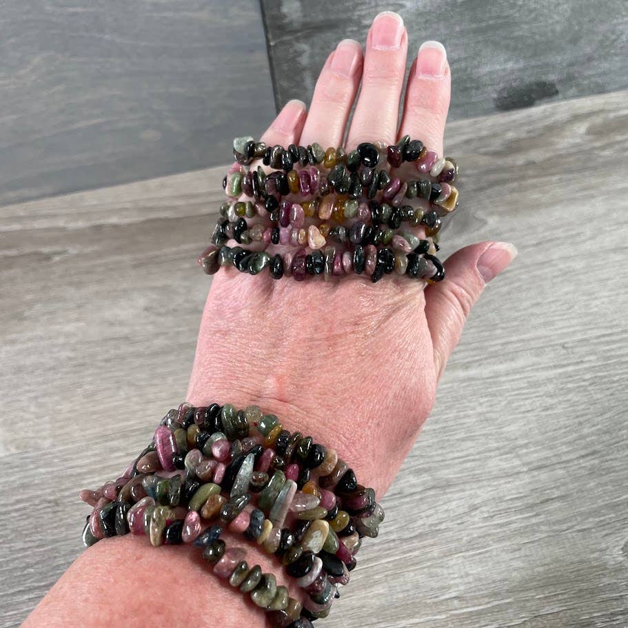 Keystone Crystals - Wholesale Armband met kralen - Armbanden met edelsteenschilfers – premium kristal sieraden25