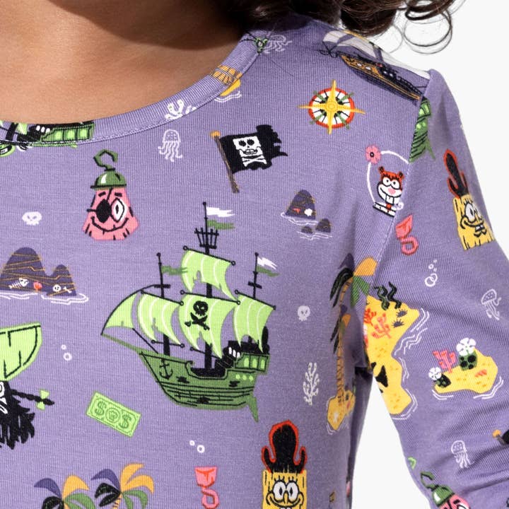 SpongeBob SquarePants: Flying Dutchman Bamboo Kids Pajamas for wholesale by Bellabu Bear