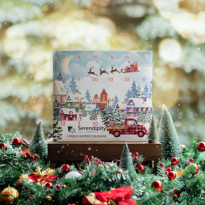 Serendipity Soy Candles - Wholesale Advent Calendar - Advent Candle Calendar - 20252