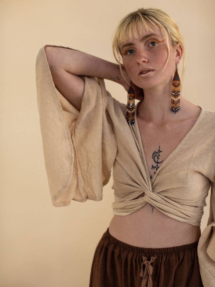 Gaia Top Raw för wholesale av The Hemp Temple