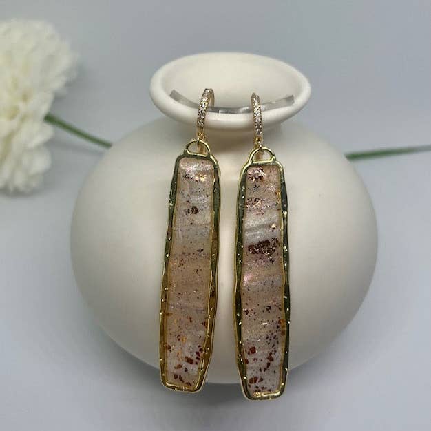 Snowy sunrise - rectangle for wholesale by WEARABLES BY B LLC