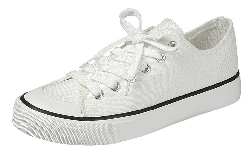 Stella Shoes - Wholesale Lifestyle Sneakers - Women's - Classic 01 Classic Canvas Laced up 5
