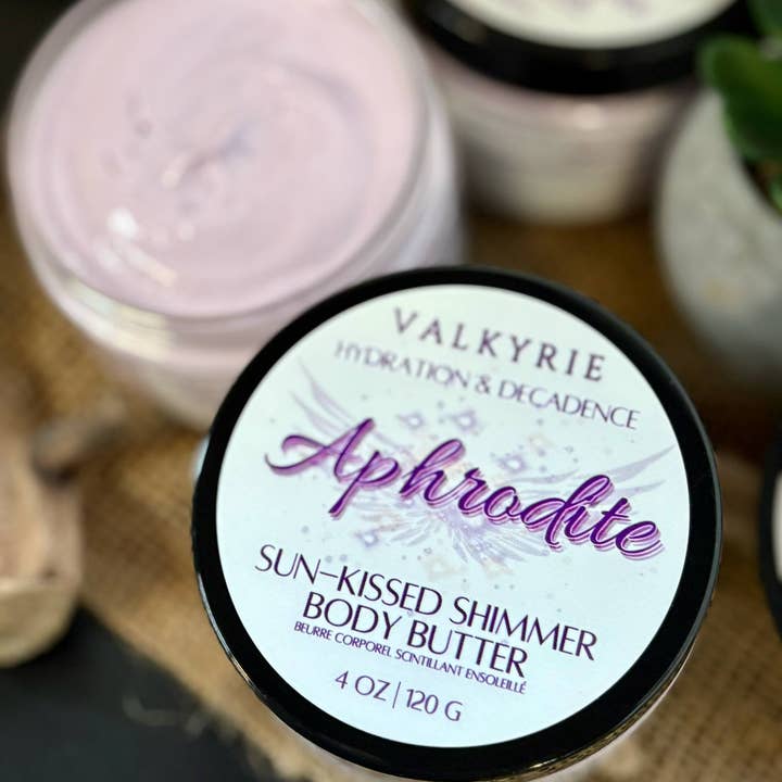 Valkyrie Global - Wholesale Body Balm/Butter - Body Butter - Aphrodite Sun-kissed Shimmer0