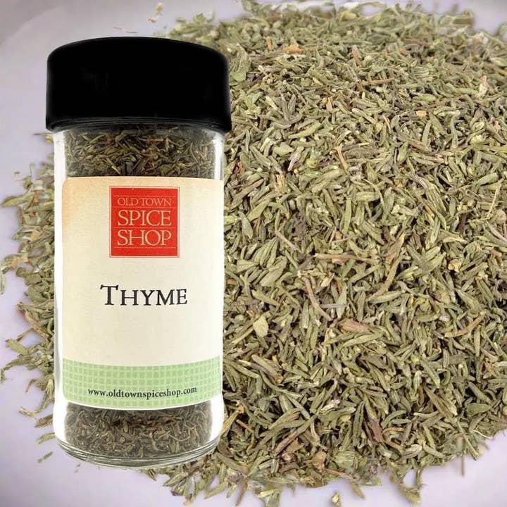Thyme Leaf Gourmet Dried Herbs for wholesale by Old Town Spice Shop