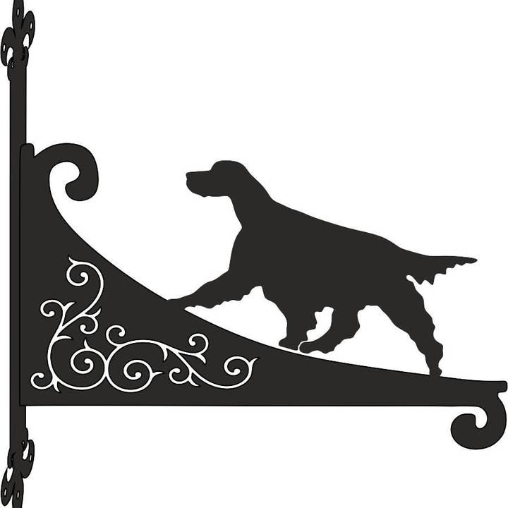 Support de suspension ornemental Setter pour la vente par Steel Images