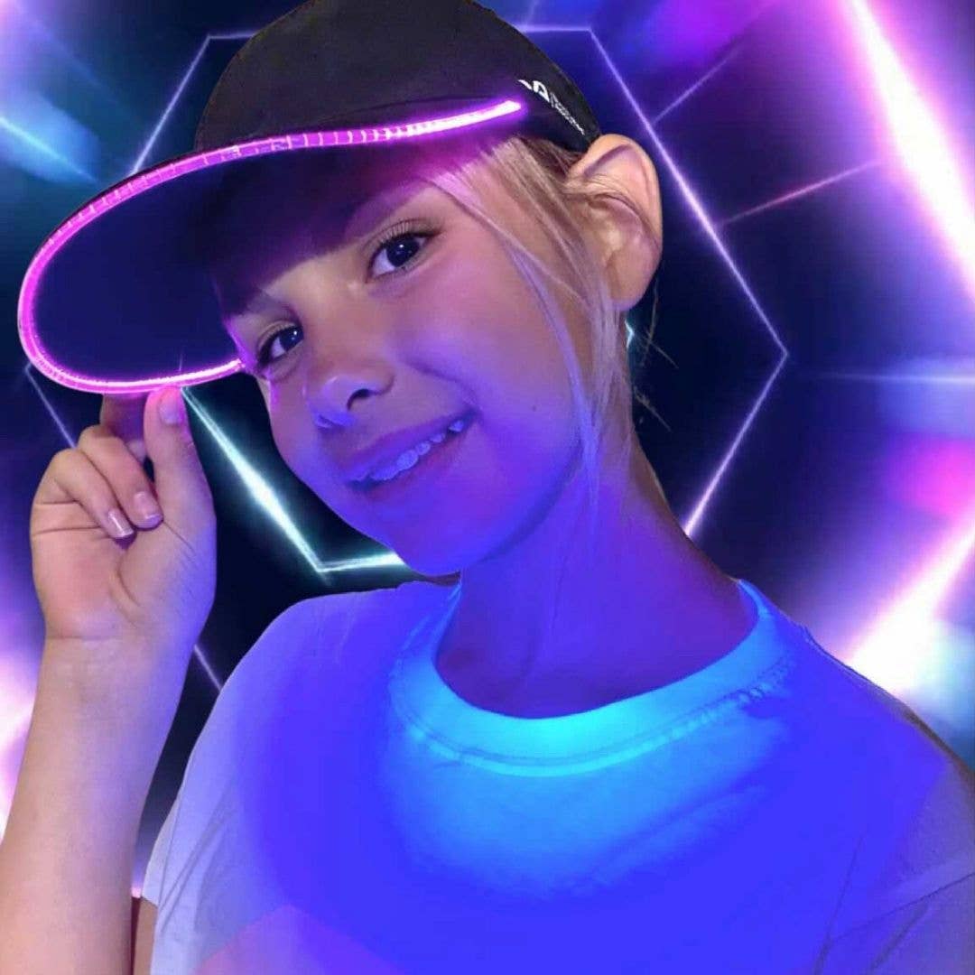 Illuminated Apparel – wholesale Baseball cap – Kids – Kids LED Light Up Baseball Cap2